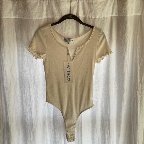 Wildfox White Bodysuit - Picture 2 of 5